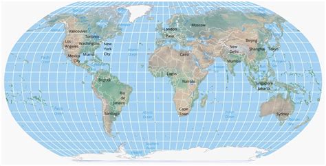 What is a Robinson Projection Map? And Why Do Cartographers Dream of Flying Elephants?